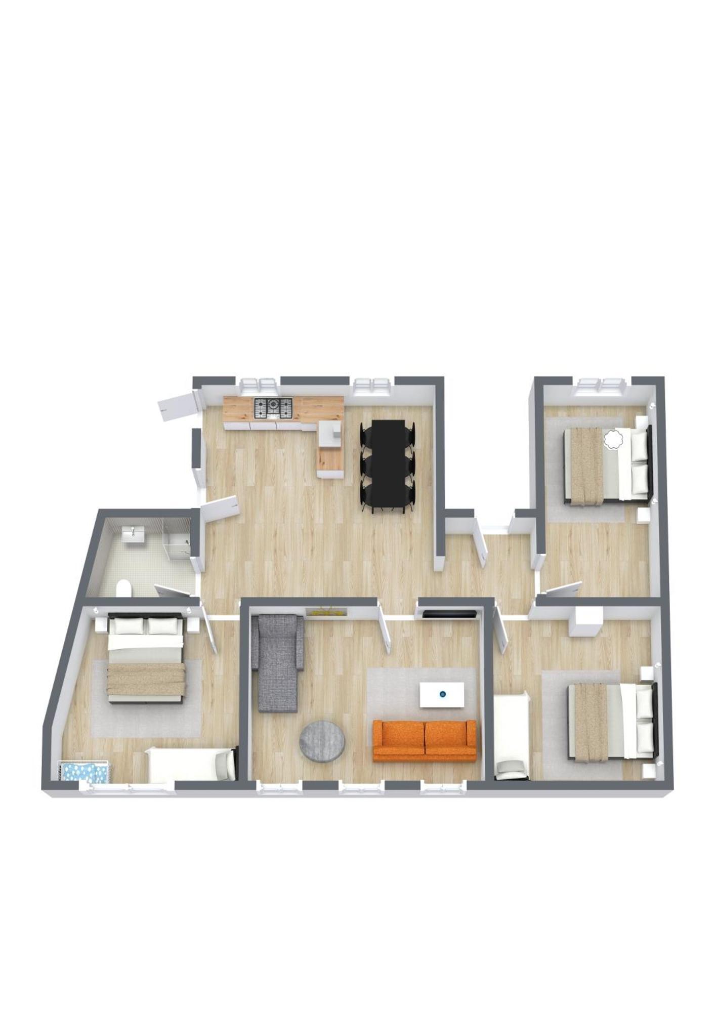 Appartement Large Modern By Meat Packing District In